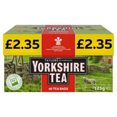 Yorkshire Tea -  Pack Of 40 Black Tea Bags - 125g